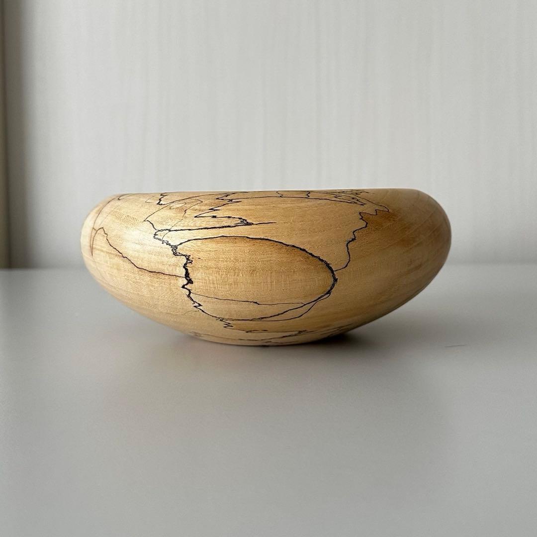 盛永省治 木工作品 えのき ボウル オブジェ