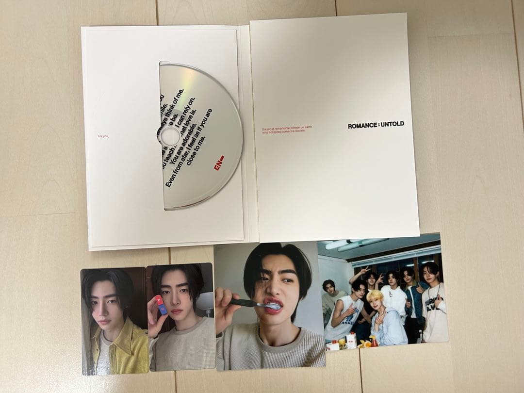 ENHYPEN ROMANCE : UNTOLD ENGENver. 7枚セット