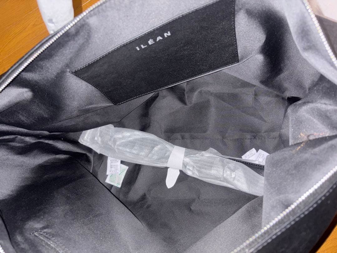 ilean ボストンバッグ black