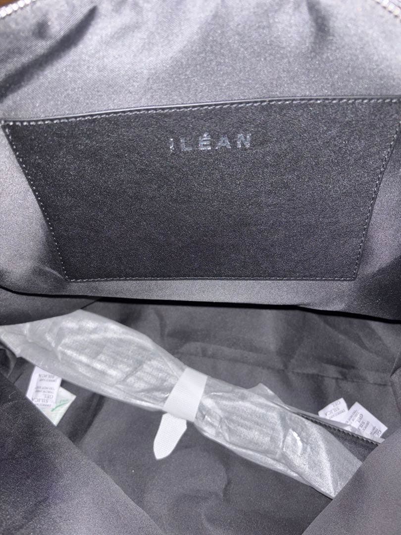 ilean ボストンバッグ black