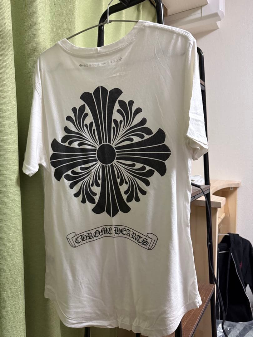 クロムハーツCHROMEHEARTS tシャツ ホワイト 正規品 サイズS