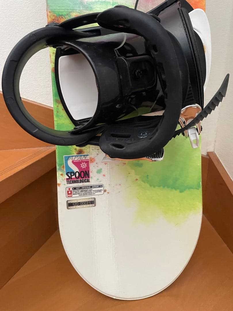 Spoon Stamp スノーボード マルチカラー　バートン120cm