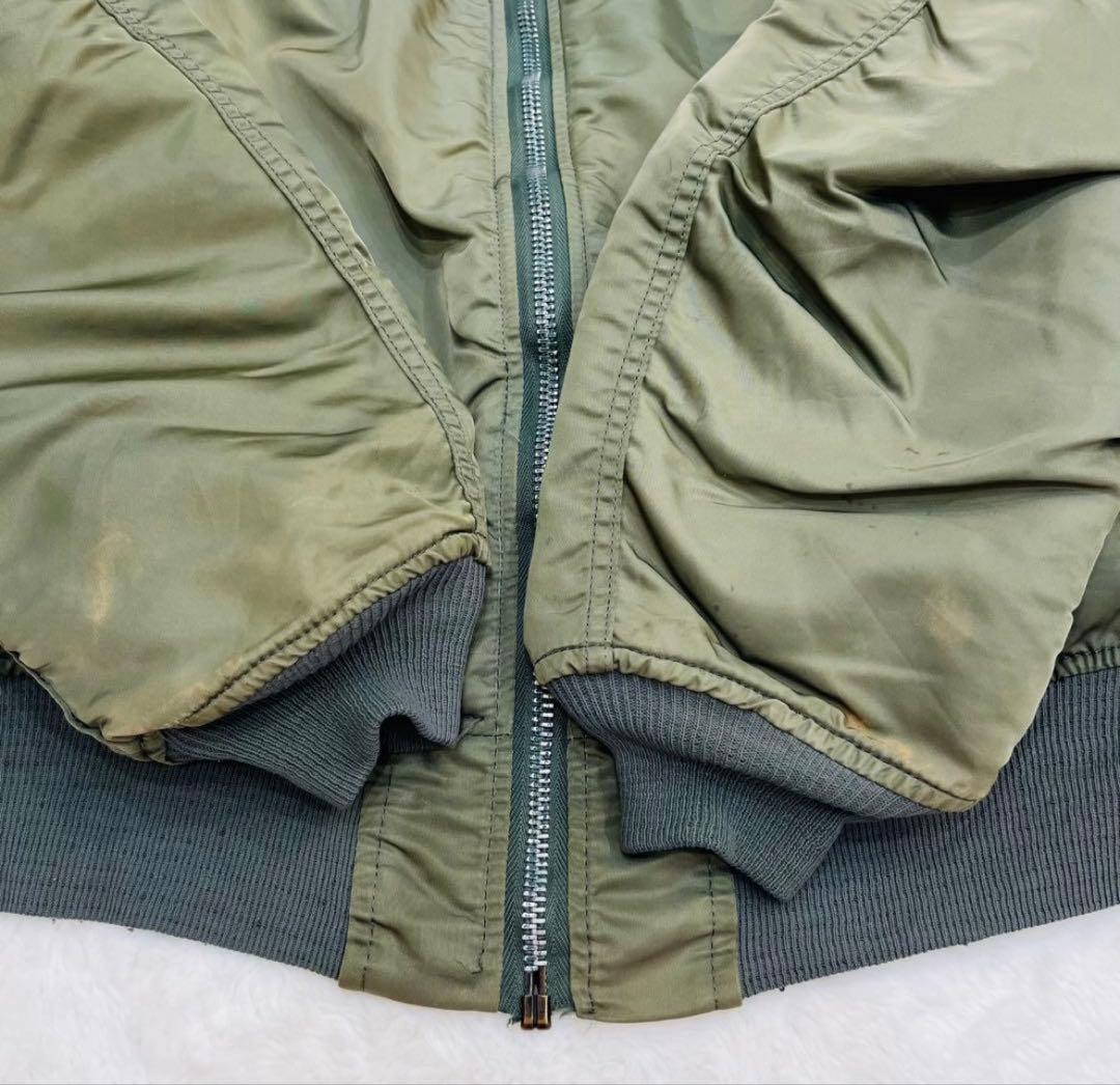 80’s 90'sVINTAGE ALPHA MA-1フライトジャケット 【L】