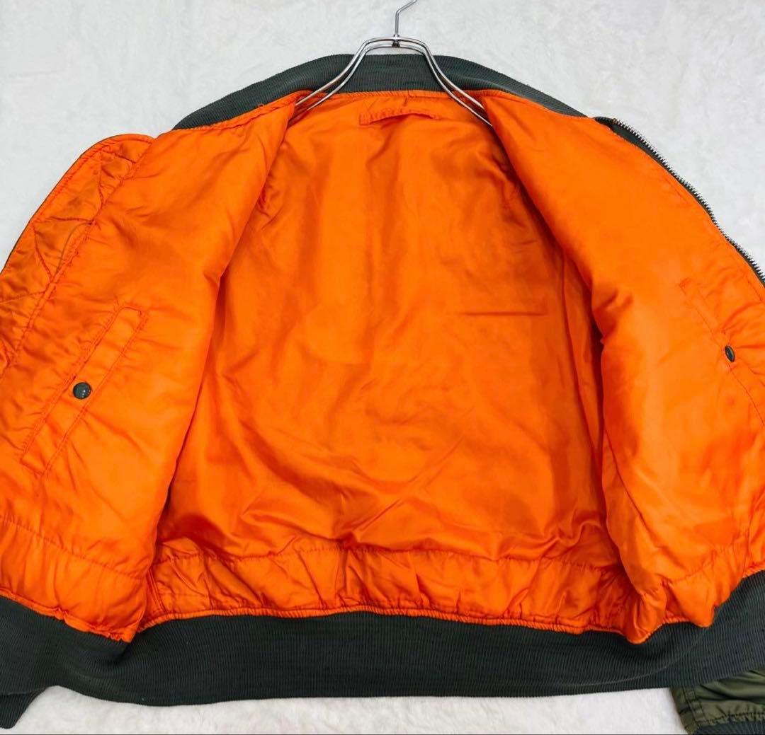 80’s 90'sVINTAGE ALPHA MA-1フライトジャケット 【L】