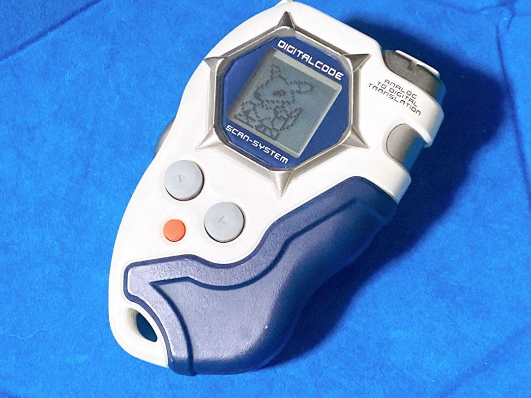 デジモンフロンティア ディースキャナ ホワイト ver2新品電池付き