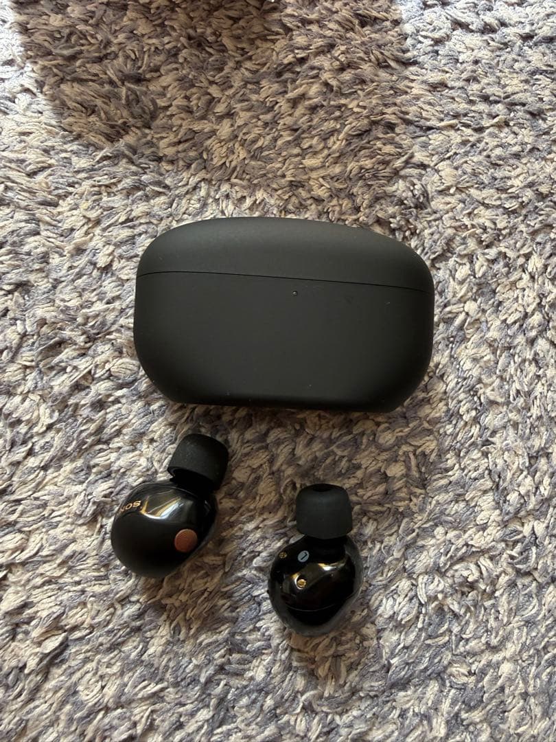 SONY WF-1000XM5 BLACK　純正イヤーピース付き　美品