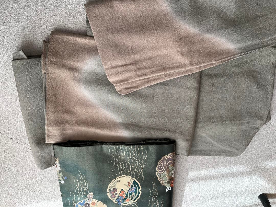 美品　江戸小紋　帯セット　入学式　卒業式　お茶会　付け下げ訪問着