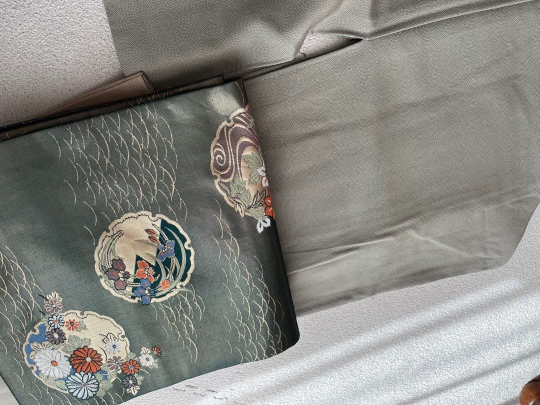 美品　江戸小紋　帯セット　入学式　卒業式　お茶会　付け下げ訪問着