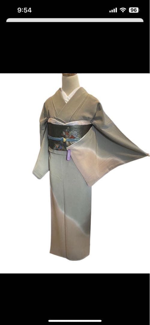 美品　江戸小紋　帯セット　入学式　卒業式　お茶会　付け下げ訪問着