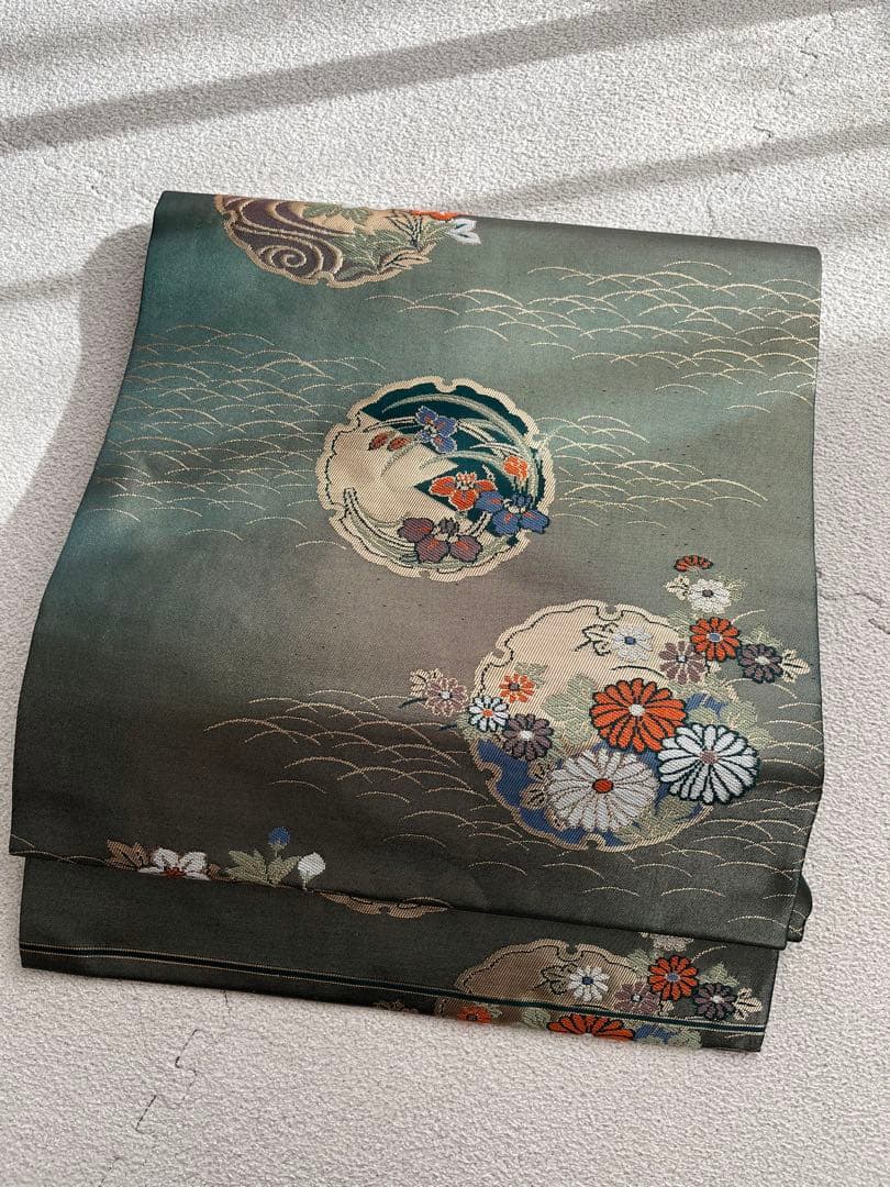 美品　江戸小紋　帯セット　入学式　卒業式　お茶会　付け下げ訪問着