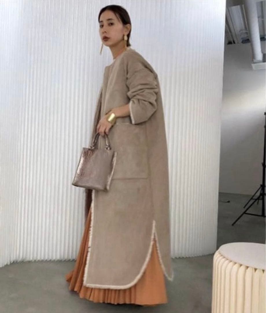 ジャケット・アウター Ameri Vintage REVERSIBLE TWIN BOA COAT