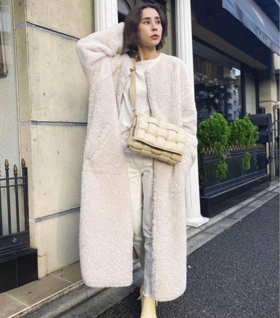 ジャケット・アウター Ameri Vintage REVERSIBLE TWIN BOA COAT