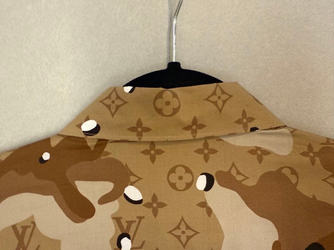 LOUIS VUITTON モノグラム カモフラージュ ロングスリーブ シャツ