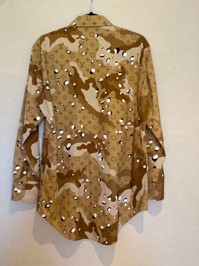 LOUIS VUITTON モノグラム カモフラージュ ロングスリーブ シャツ