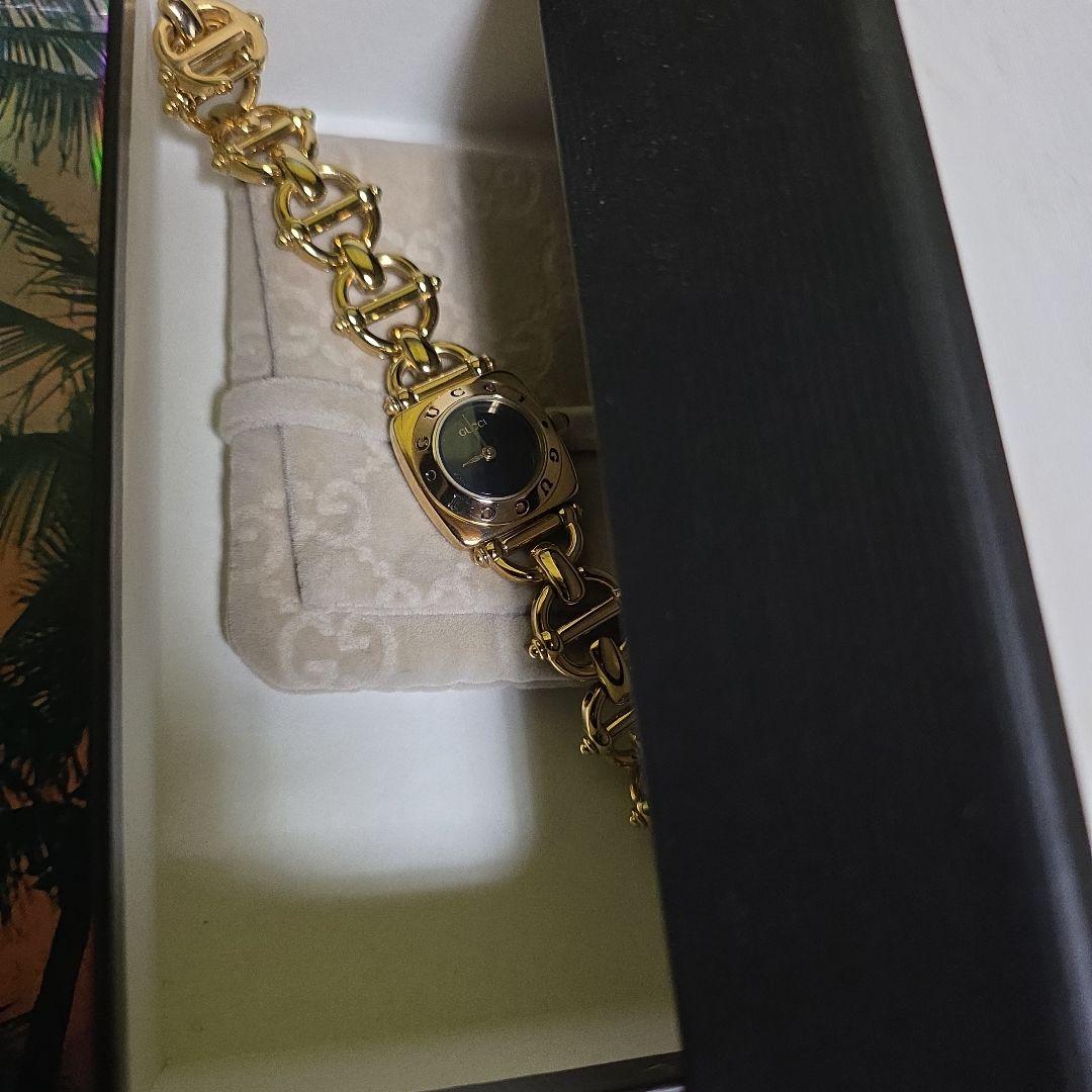 ⭐【美品希少レア】グッチGUCCI6400Lゴールド腕時計(稼働品)