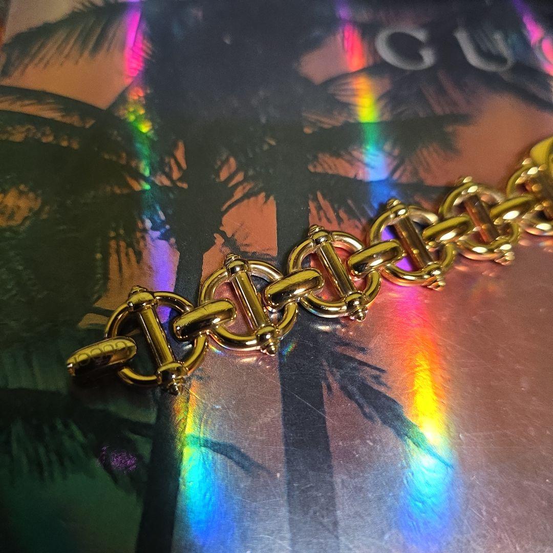 ⭐【美品希少レア】グッチGUCCI6400Lゴールド腕時計(稼働品)