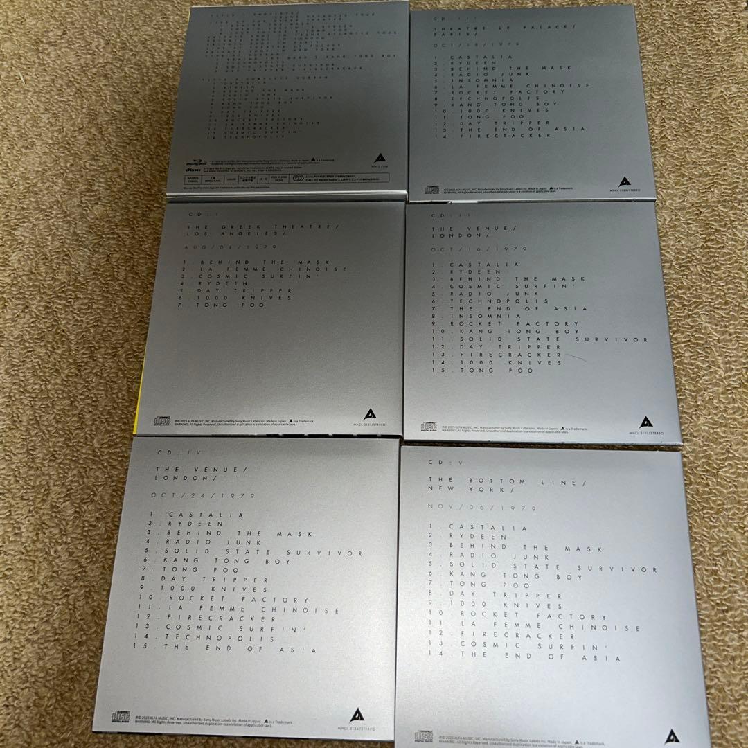 YMO 1979 TRANS ATLANTIC TOUR LIVE ANTHO…