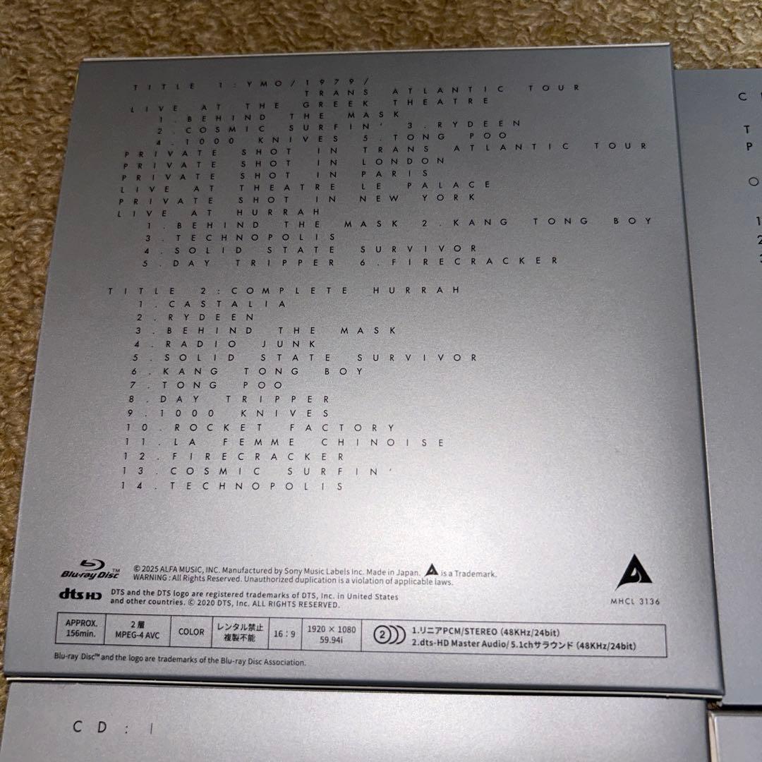 YMO 1979 TRANS ATLANTIC TOUR LIVE ANTHO…