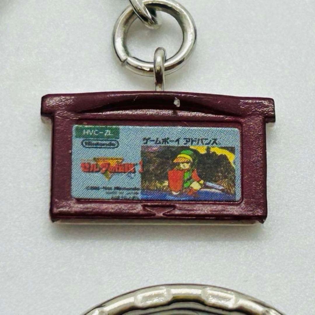 n*♪様 ゲームボーイアドバンスSP 4個セット キーホルダー カセットイン タ