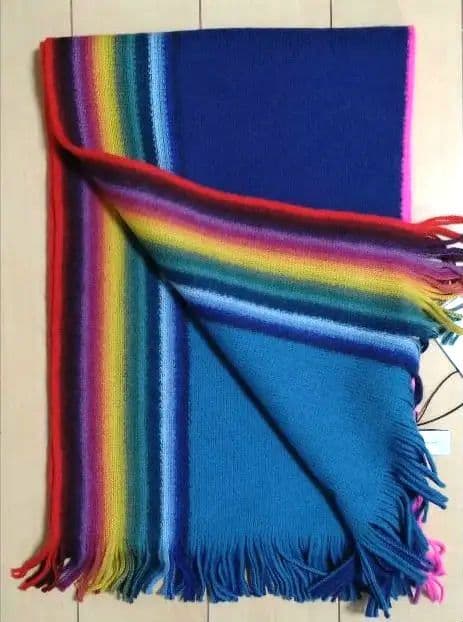 【新品・タグ付き】ポール・スミス　羊毛　マフラー