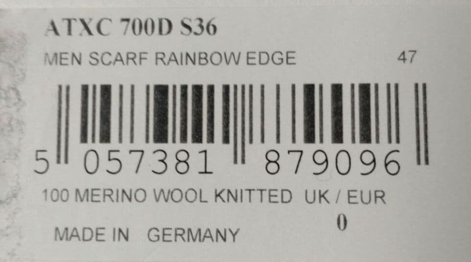 【新品・タグ付き】ポール・スミス　羊毛　マフラー