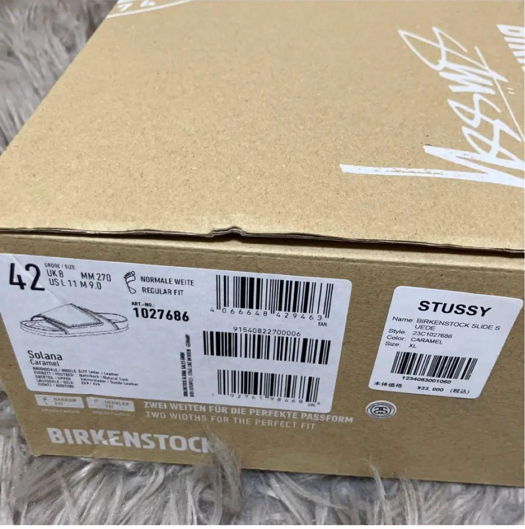 即完売ステューシー　BIRKENSTOCK Solana サンダル 42