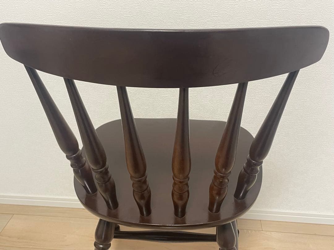 飛騨産業 穂高 ウィンザーチェア　再塗装済／キツツキ