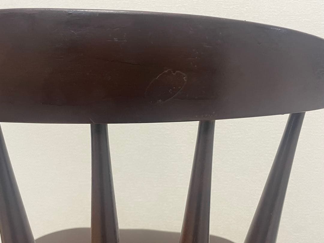 飛騨産業 穂高 ウィンザーチェア　再塗装済／キツツキ