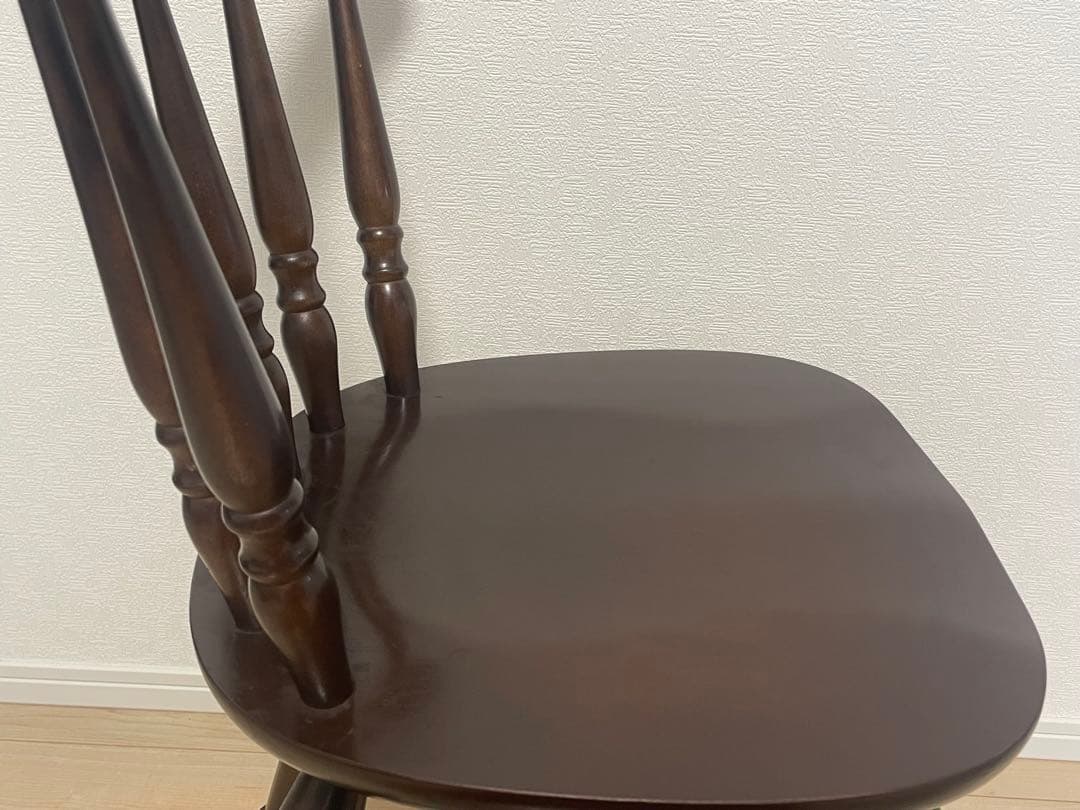 飛騨産業 穂高 ウィンザーチェア　再塗装済／キツツキ