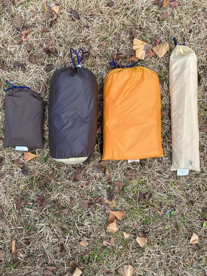 RIPEN AIR RAIZ 2 オレンジ テント