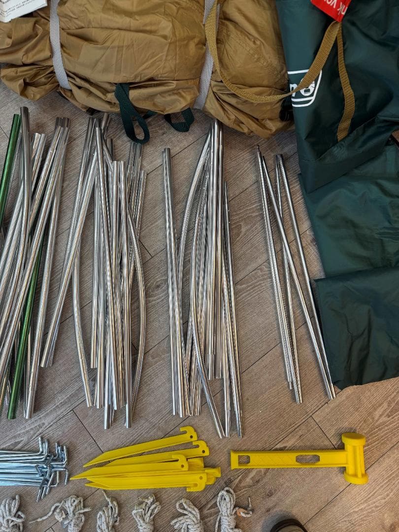 中古品 Coleman コールマン タフスクリーン 2ルームハウス MDX