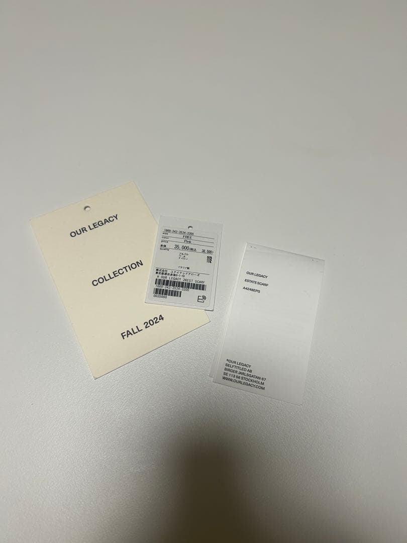 our legacy マフラー