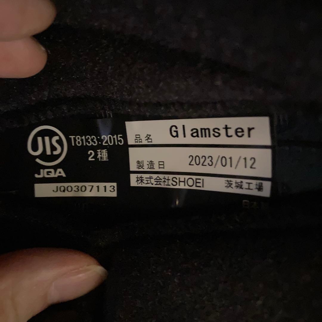 SHOEI glamster Sサイズ オフホワイト