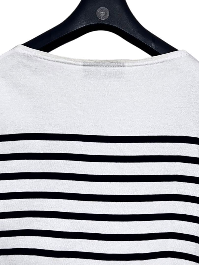 美品　セントジェームス　ナヴァル　ボーダーカットソー　長袖　サイズL 白黒