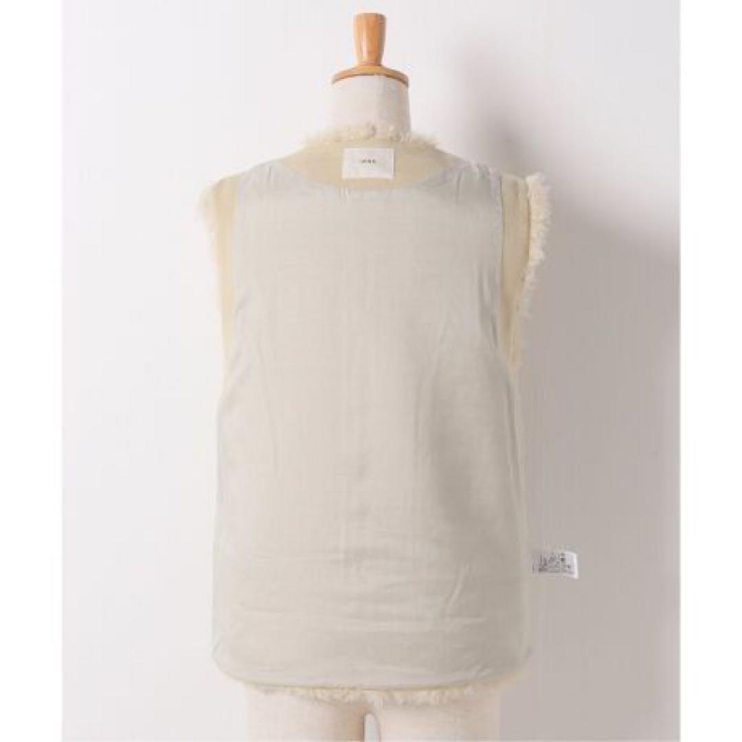 【IENA/イエナ】フェイクファーベスト