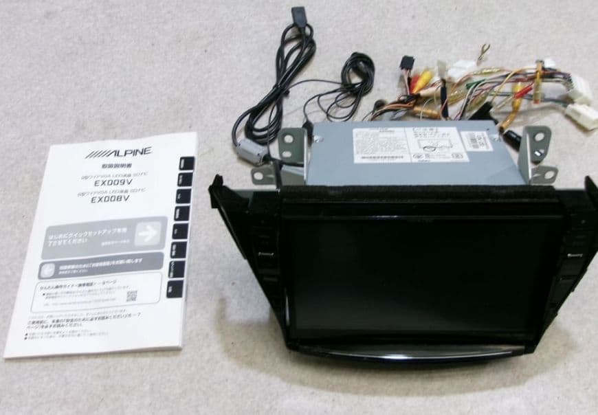 アルパイン　9インチSDナビ　EX009V-PRA　プリウスα　EX009V