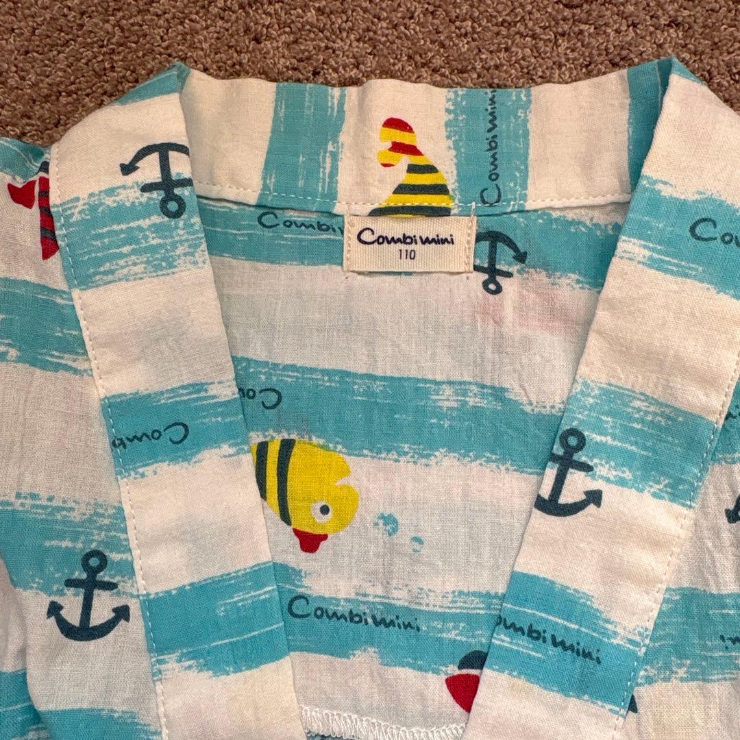 コンビミニ　Combi mini 子供用甚平　110cm