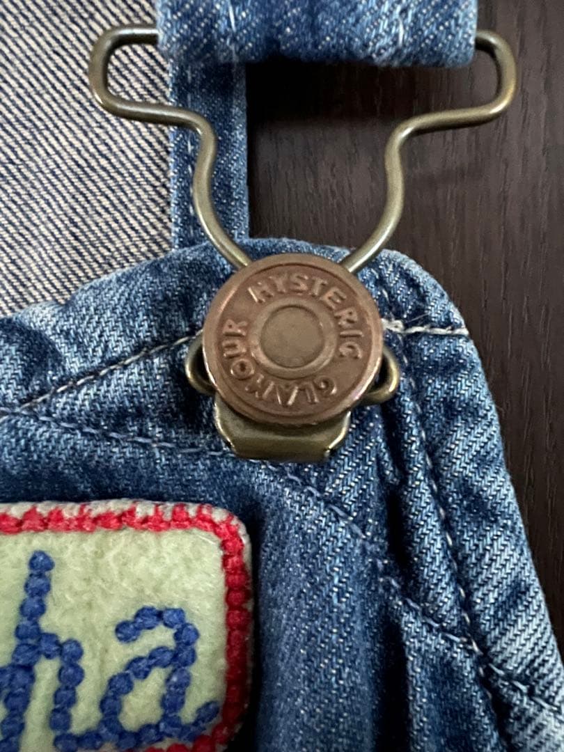 HYSTERIC GLAMOUR＊デニムオーバーオール