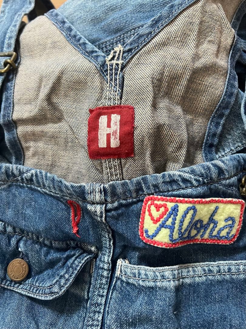 HYSTERIC GLAMOUR＊デニムオーバーオール