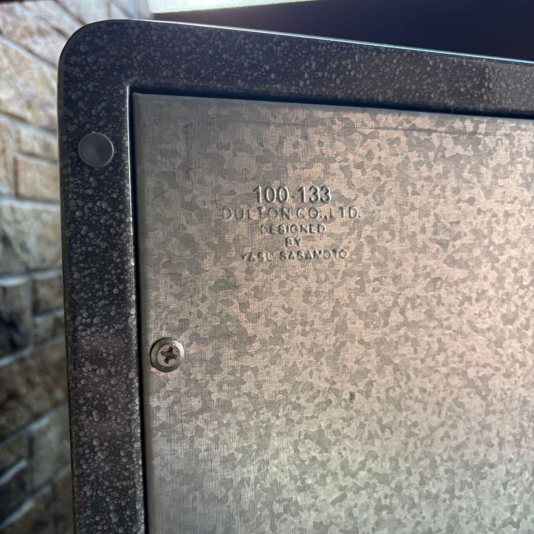 DULTON ダルトン　ゴミ箱　ダブルデッカー　トラッシュカン　アメリカン