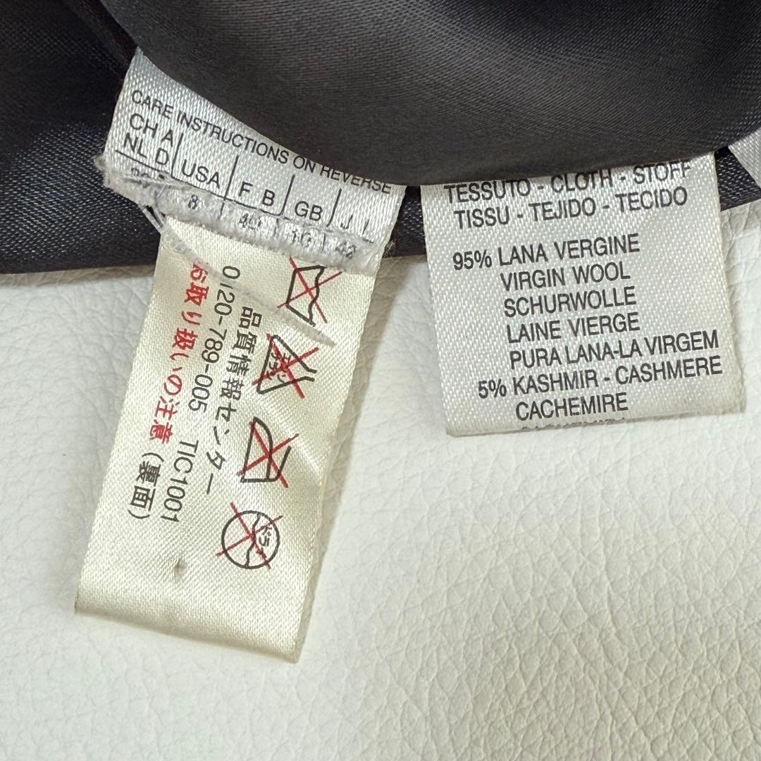 マックスマーラ ファー襟付き ウールカシミヤ ロングコート XL イタリア製