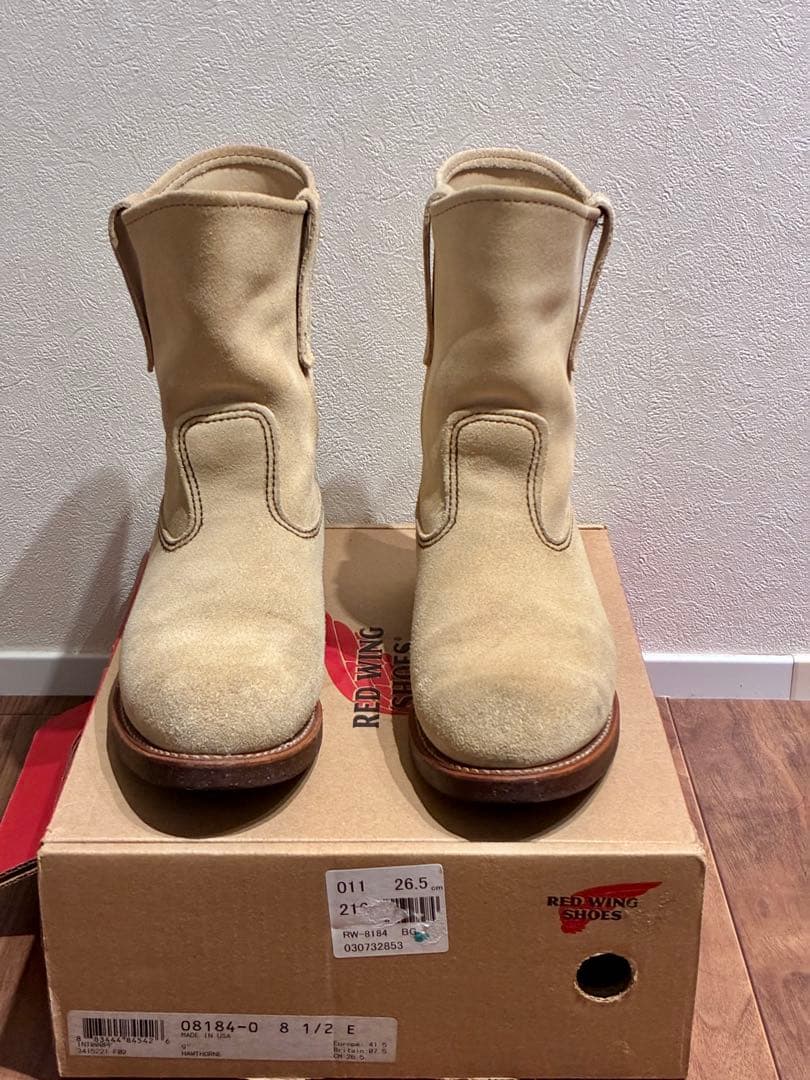RED WING SHOES ペコス 8 1/2E