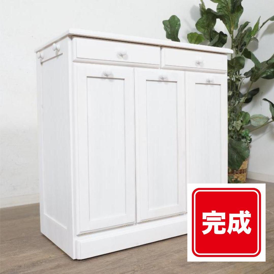 Runi⭐︎　天板タイル　ダストボックス　15L×3　ゴミ箱