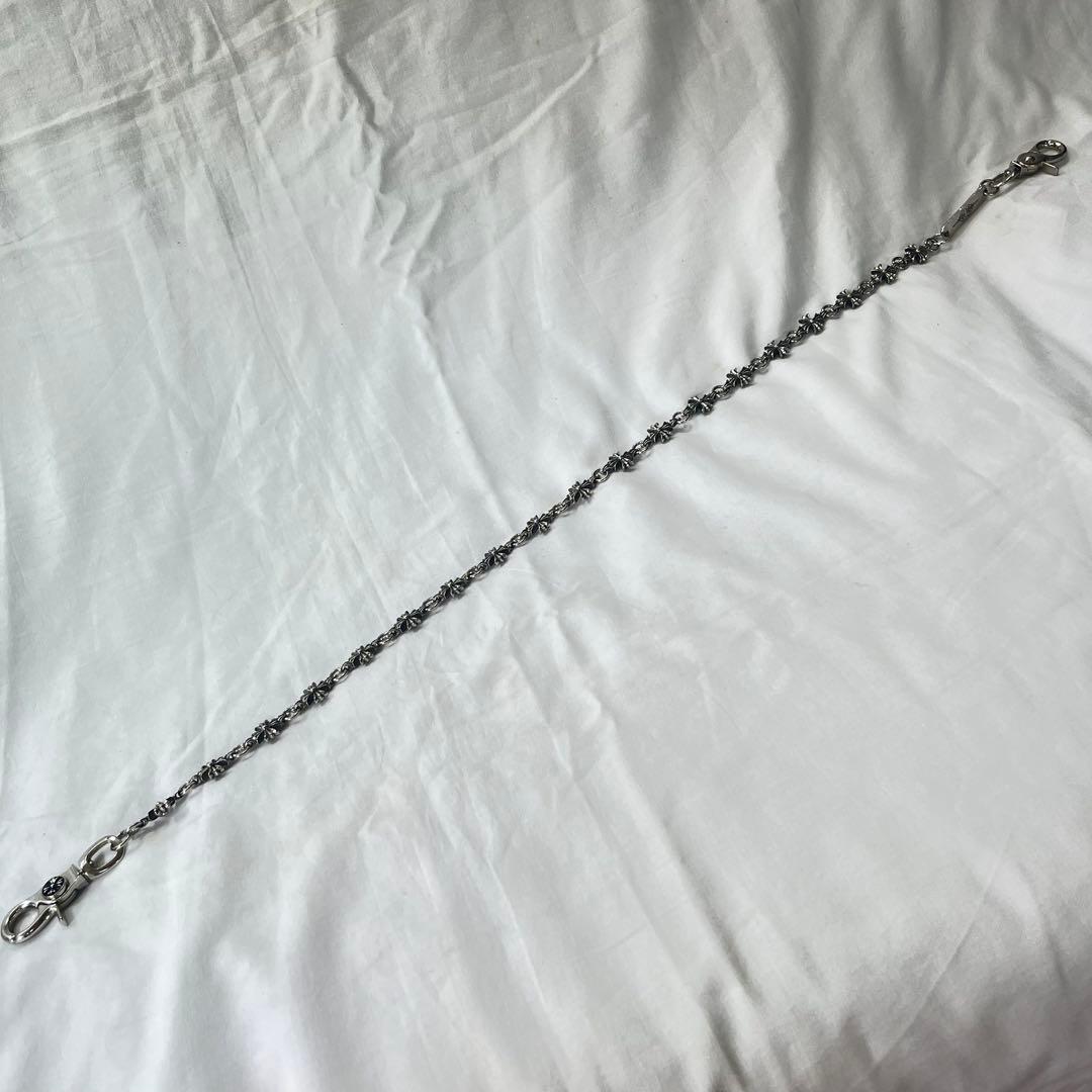 ジャックローズ　シルバー　ウォレットチェーン　ロゴ刻印　カジュアル　メンズ