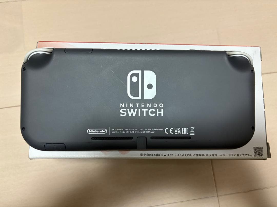 Nintendo Switch Lite グレー ポケモンレジェンズ付き