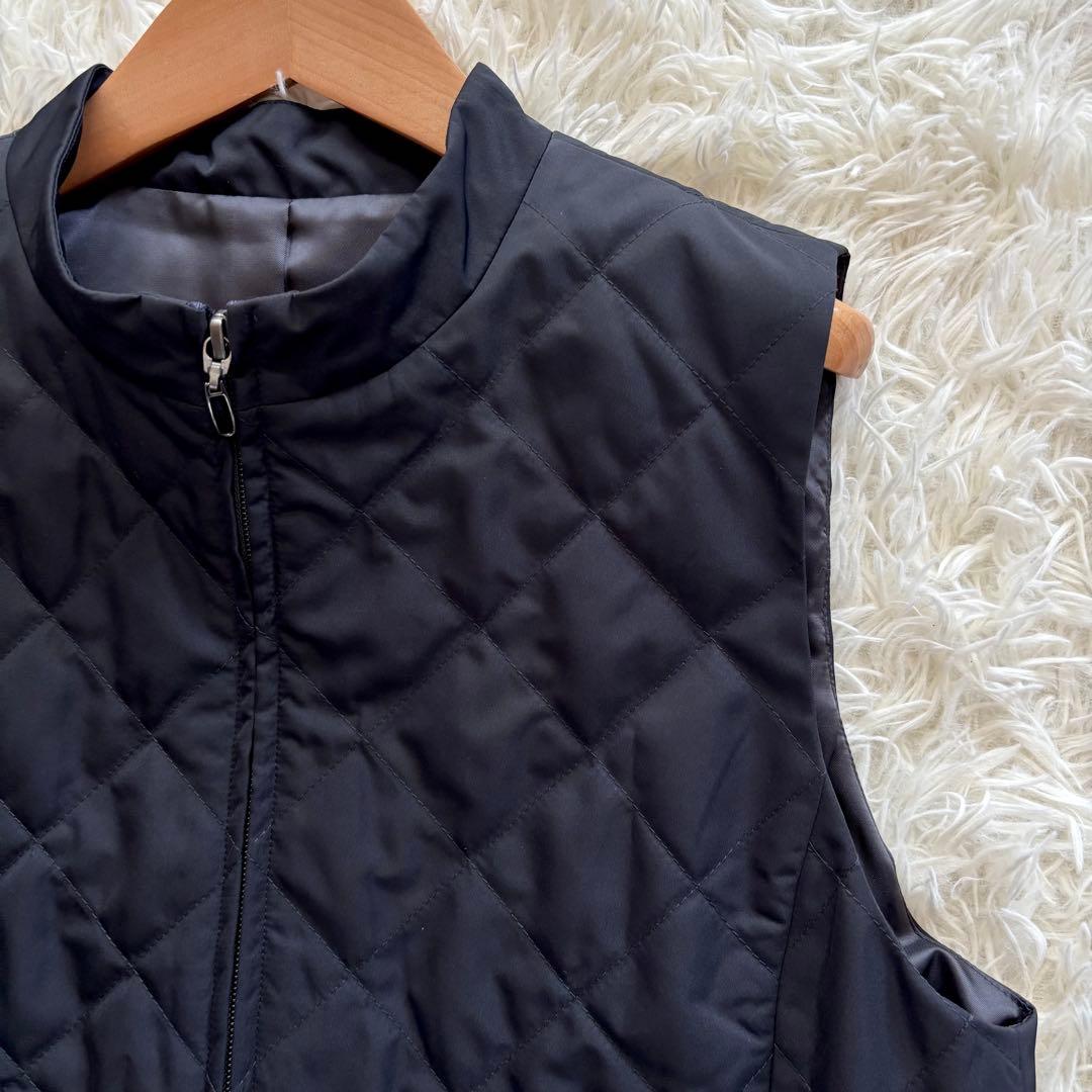 2025年モデル 極美品 レリアン キルティングベスト 現行 大きいサイズL
