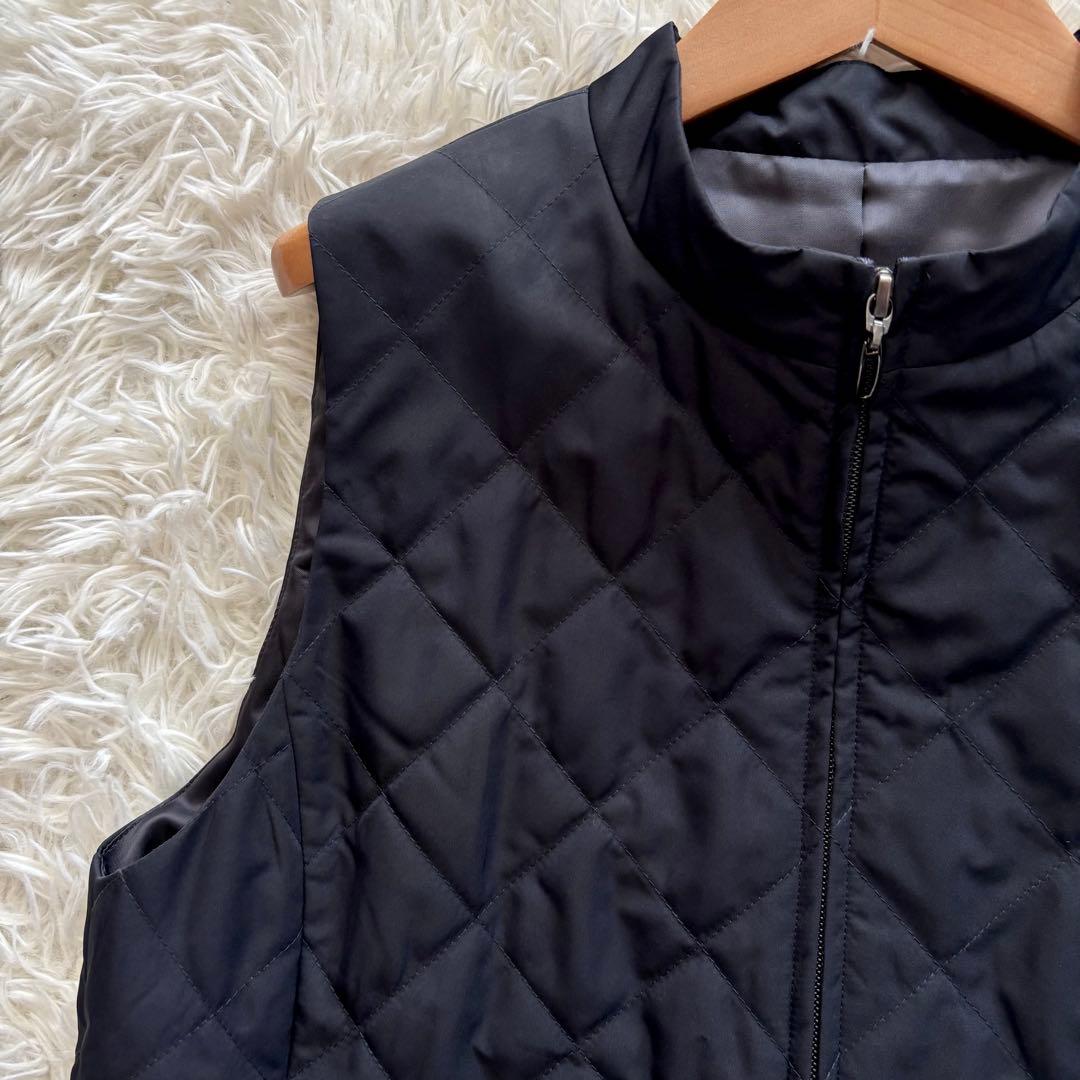 2025年モデル 極美品 レリアン キルティングベスト 現行 大きいサイズL