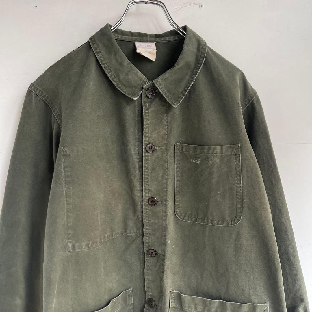 60s フランス軍 空軍 カバーオール ワークジャケット ヴィンテージ フレンチ