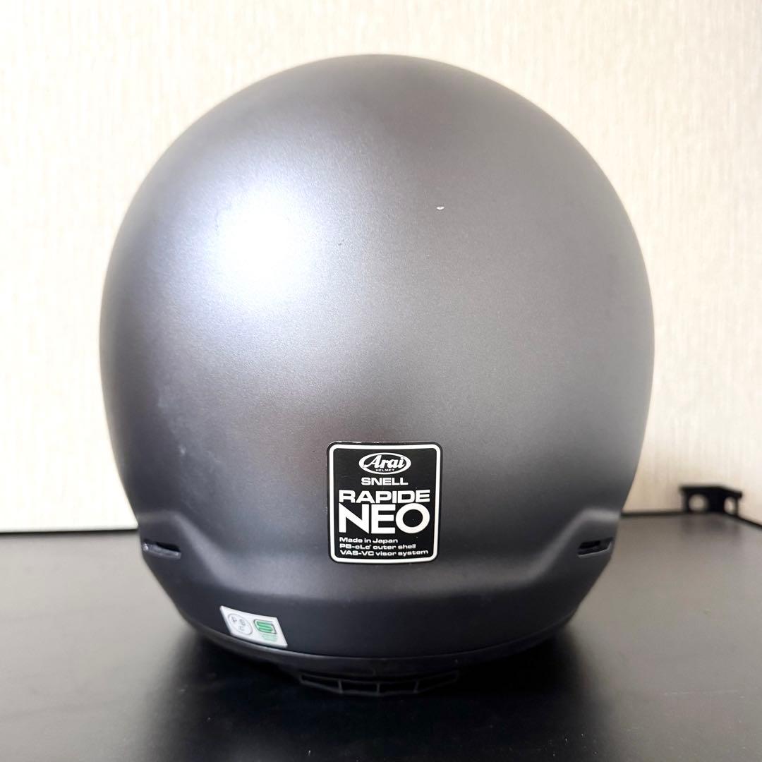 Arai RAPIDE NEO ヘルメット マットグレー 59-60cm