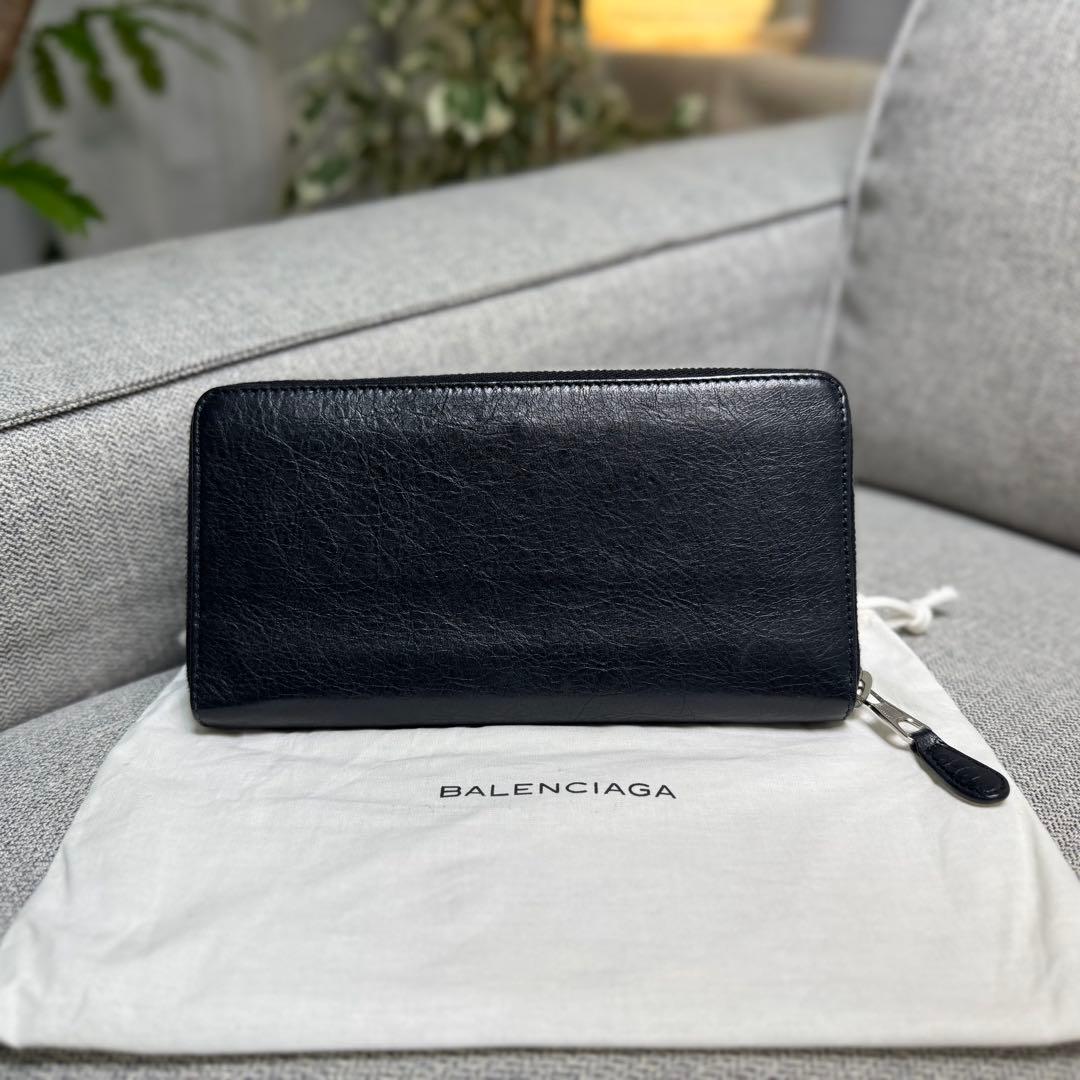 バレンシアガ クラシック コンチネンタル ジップアラウンド ウォレット